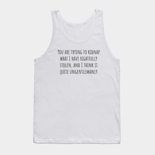 Kidnap Tank Top